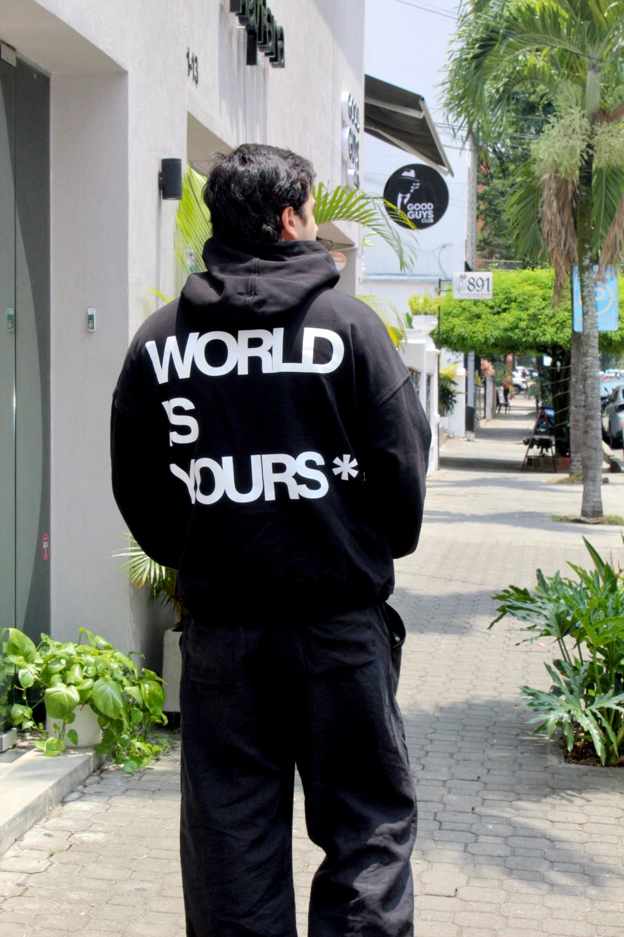 HOODIE WORLD IS YOURS